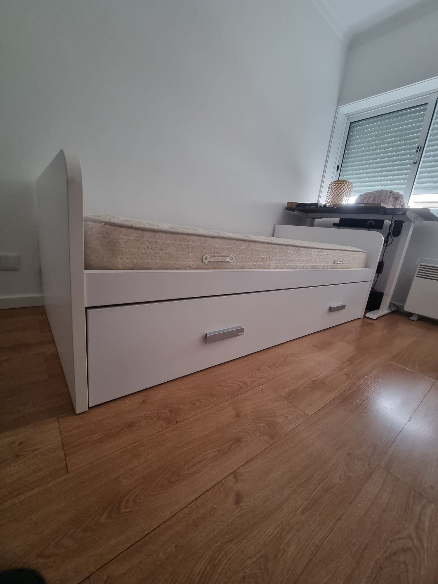 Cama solteiro extensível