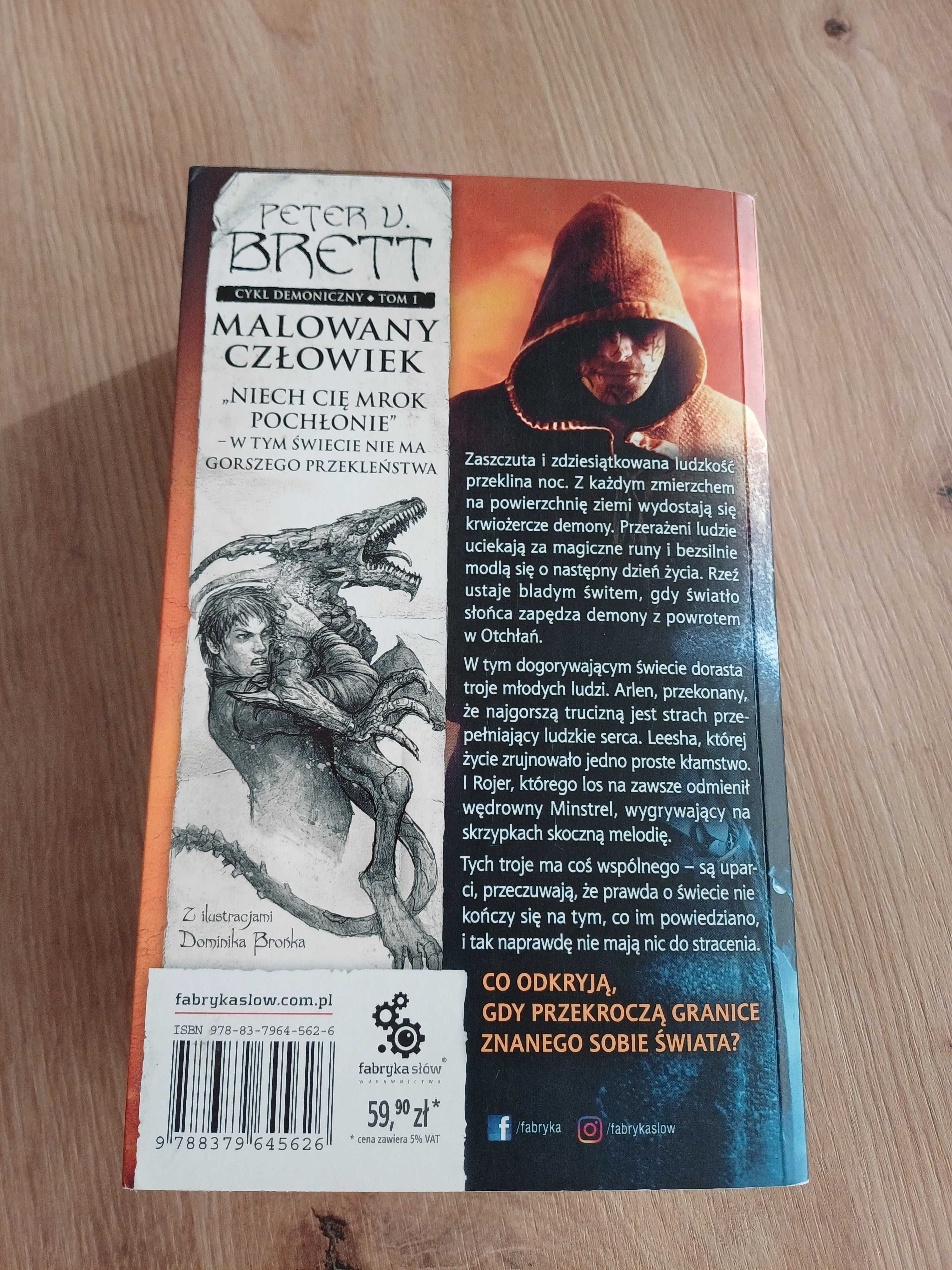 Peter V Brett - Malowany człowiek - księga I i II w jednym.