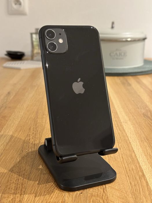 iPhone 11 128GB Black stan perfekcyjny!