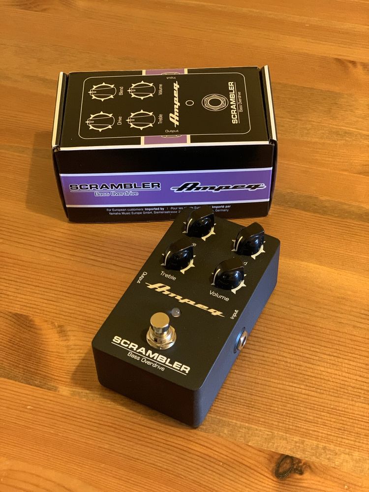 Vendo Ampeg scrambler Bass Overdrive