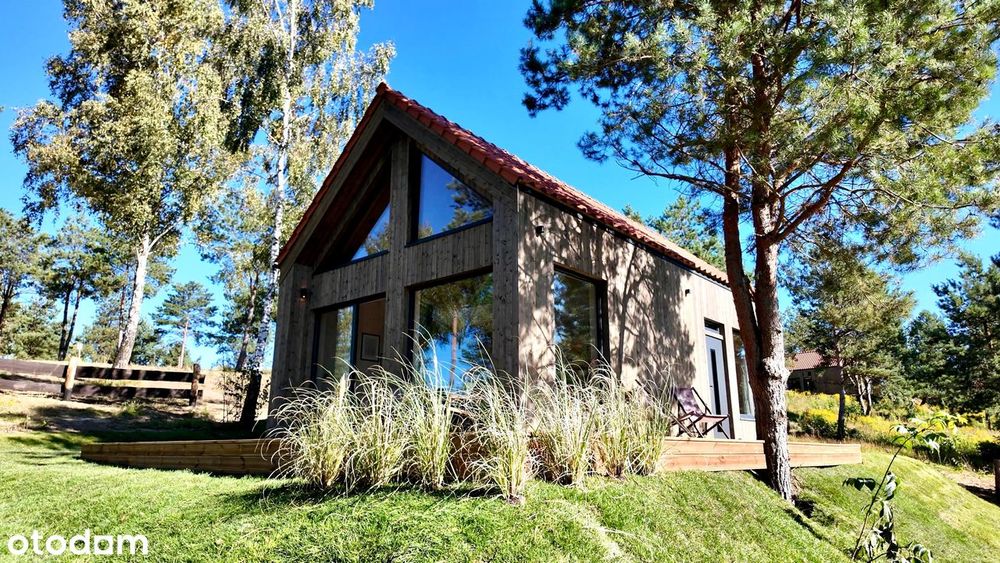 Domek z działką na Mazurach. LEŚNE HYTTE