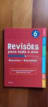 Livro revisões para 6ano, NOVO só 5€