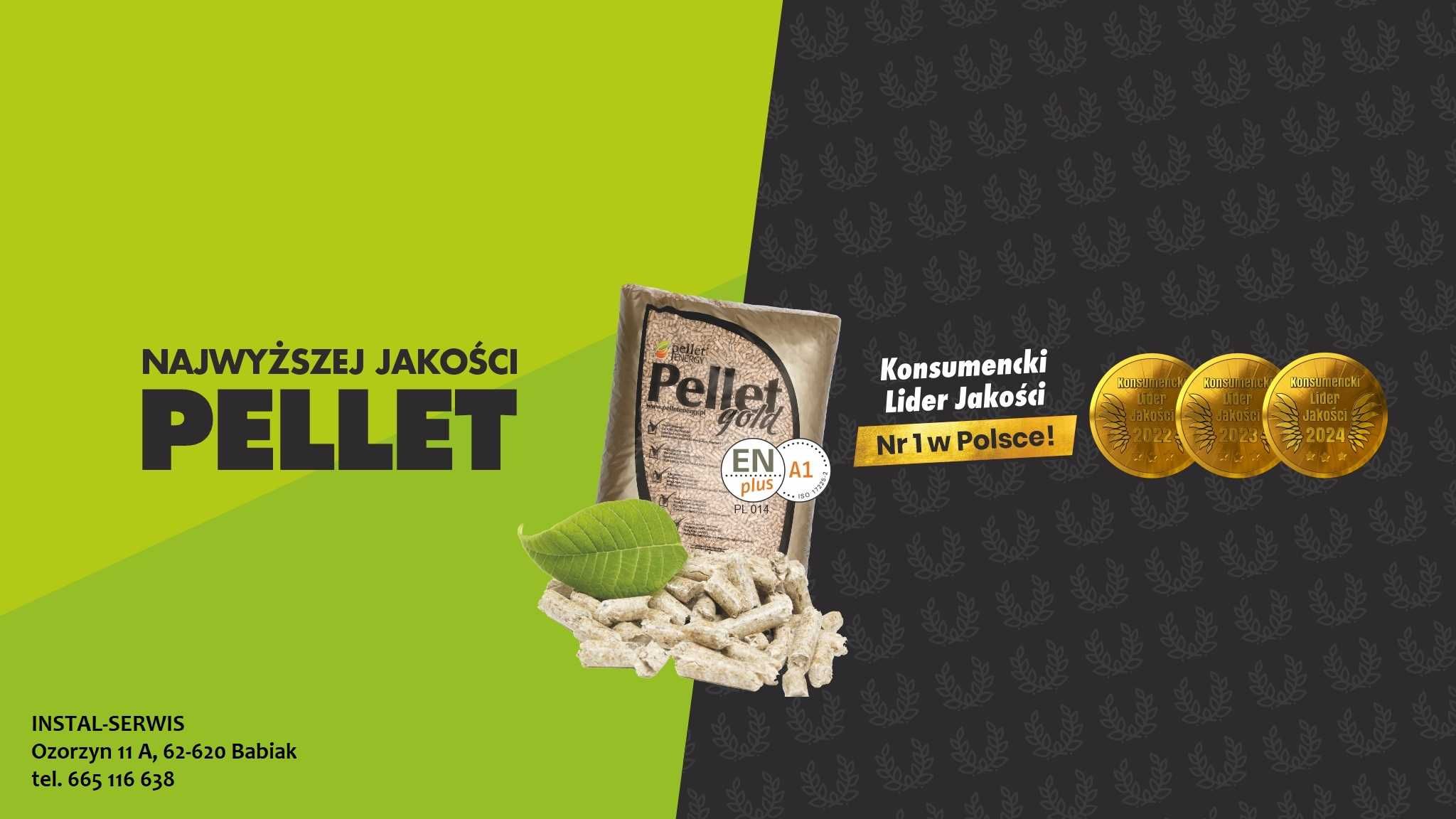 Pellet Energy Gold ENplus A1 - 975kg - jakość premium