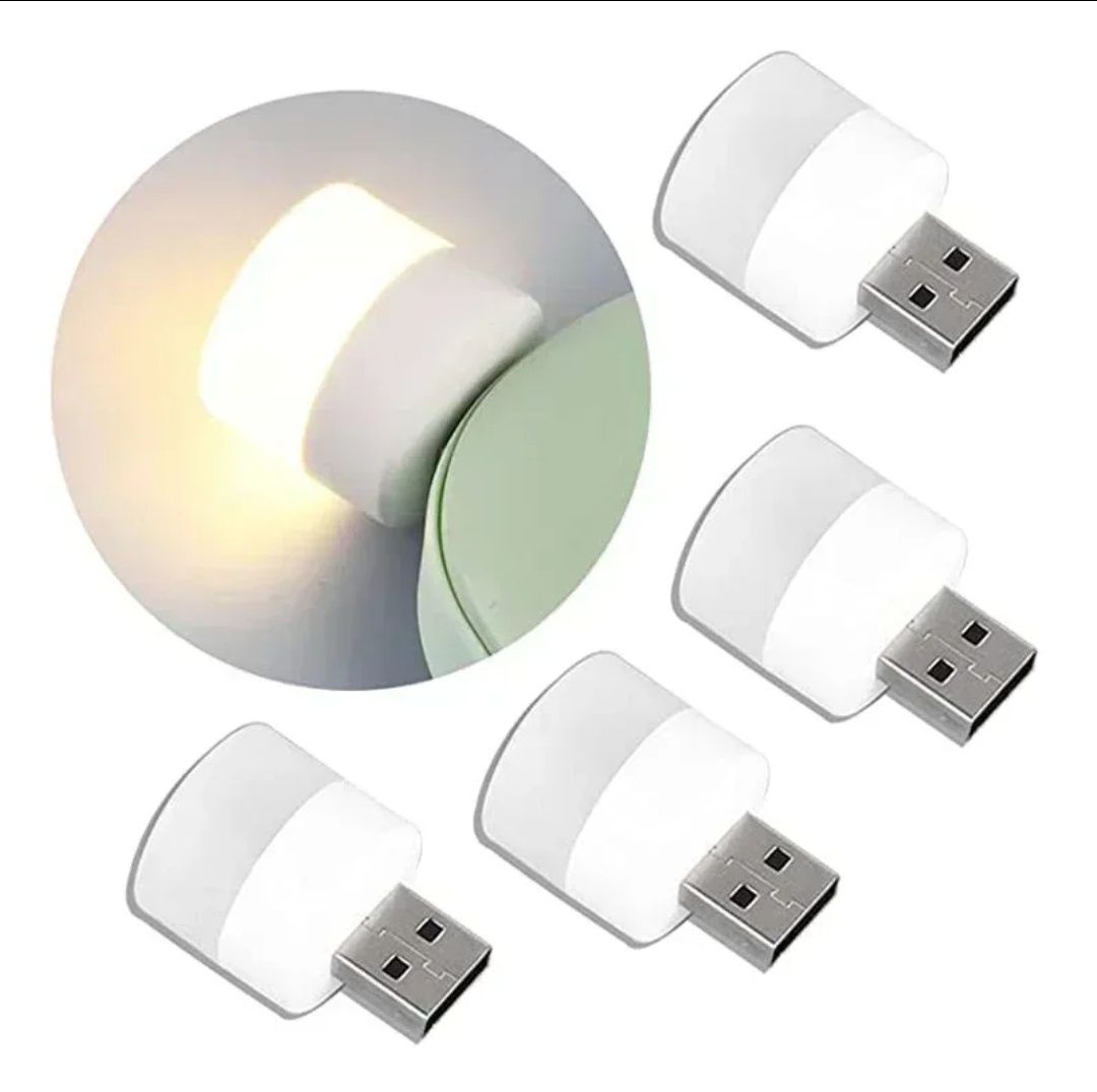 USB светильник фонарик Led лампочки ночник для power bank