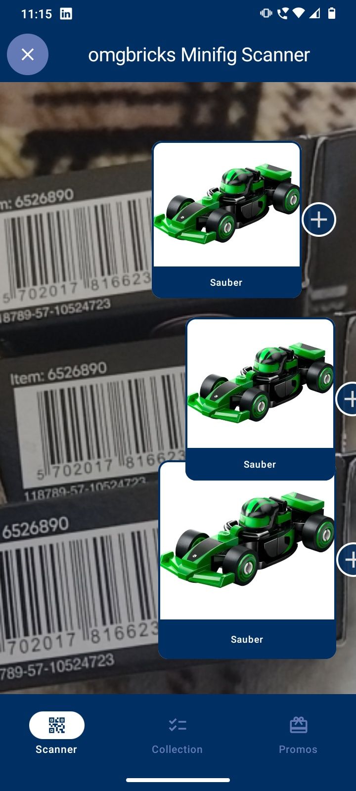 Wymienię LEGO 71049 Formuła 1