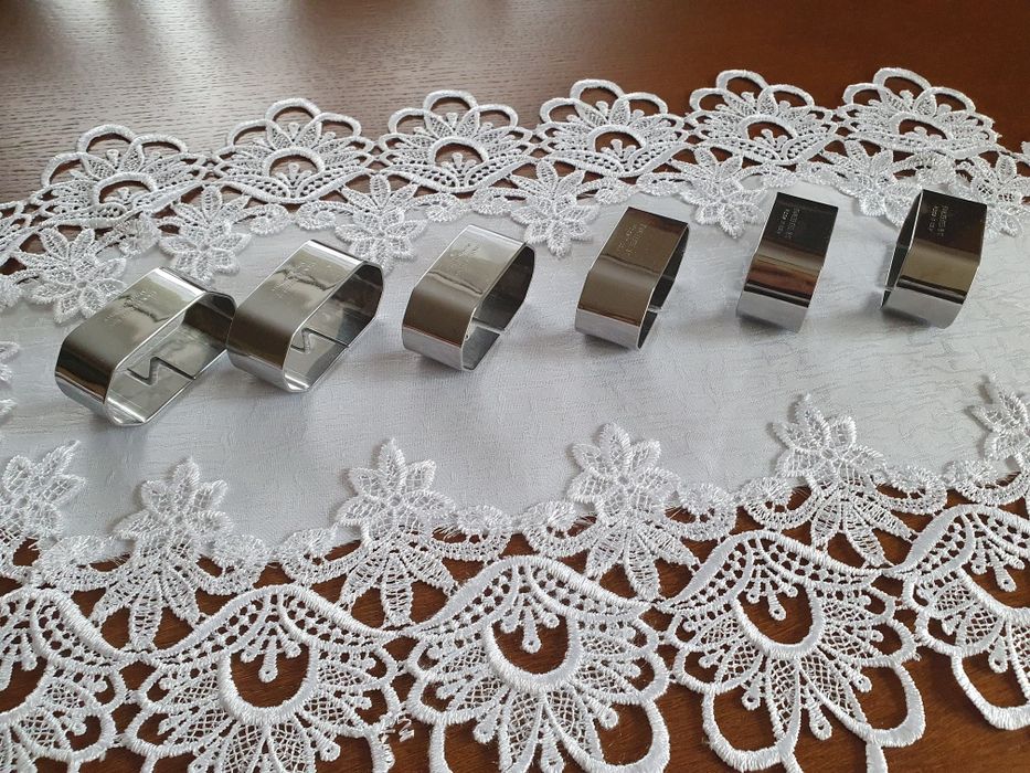 Serwetniki, pierścienie na serwetek firmy ZEPTER 6 szt