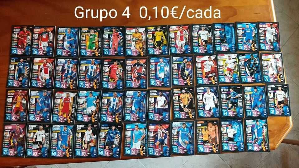 Cromos Abertos Match Attack 2019/20 ( Normal E Extra)