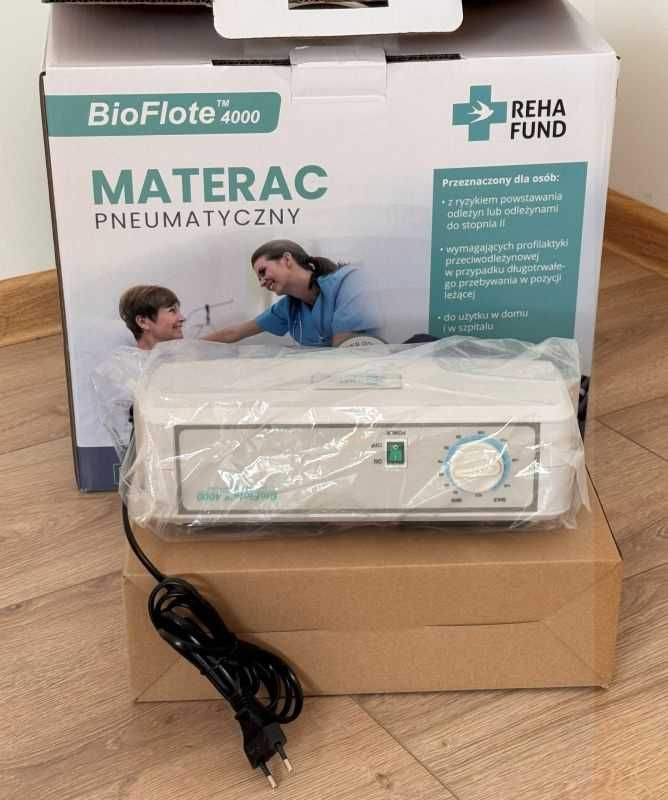Materac przeciwodleżynowy, pneumatyczny RehaFund BioFlote 4000