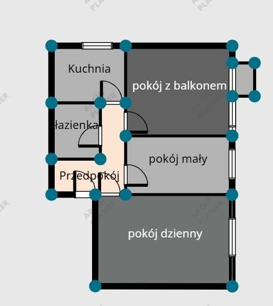Sprzedam mieszkanie 3 pokojowe 55m2 z garażem