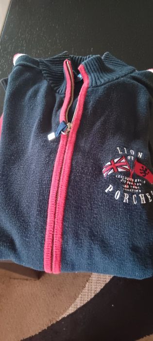 Casaco de malha lion of porches tamanho L