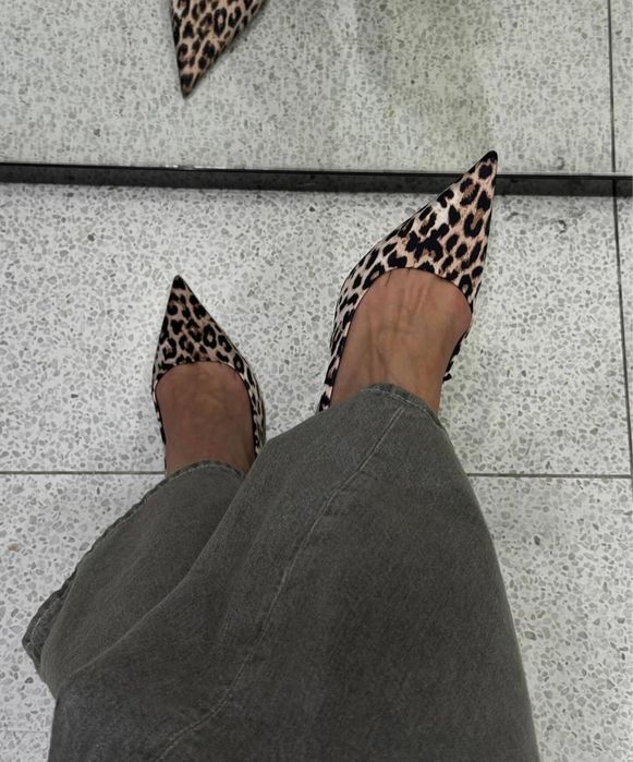 Леопардові слінгбеки, слингбеки зара, zara, слінгбеки 37