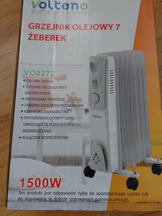 Grzejnik olejowy 7 żeber