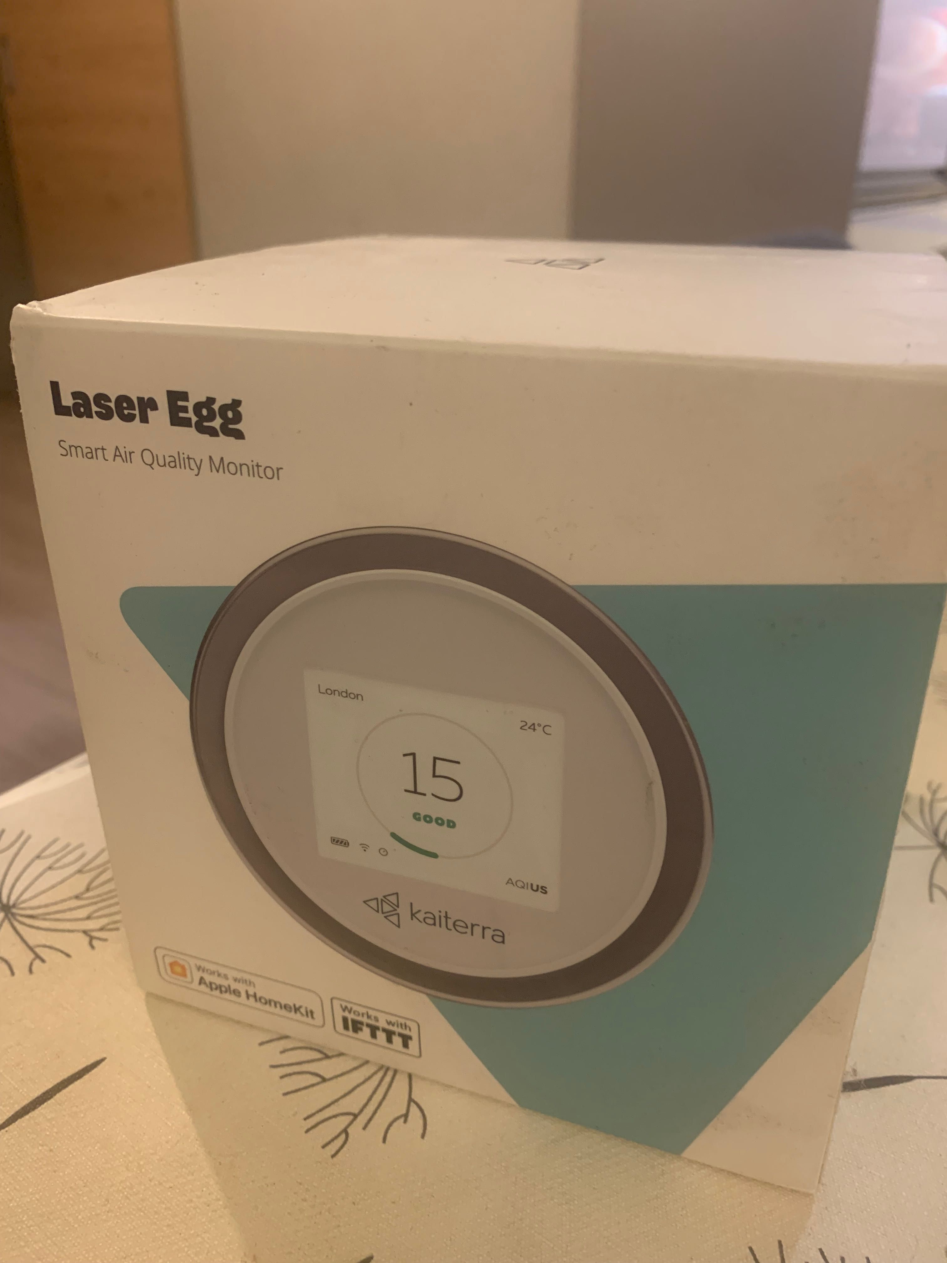 Nowy czujnik Kaiterra laser egg miernik jakości powietrza