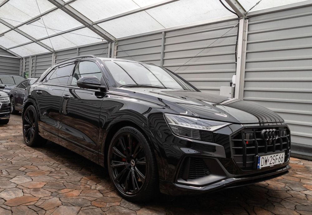 Audi Q8 SQ8 V8 507 KM Black Exclusive I Salon Polska i Pełna Opcja I