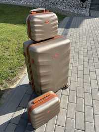 Komplet duża walizka xxl +dwa kuferki