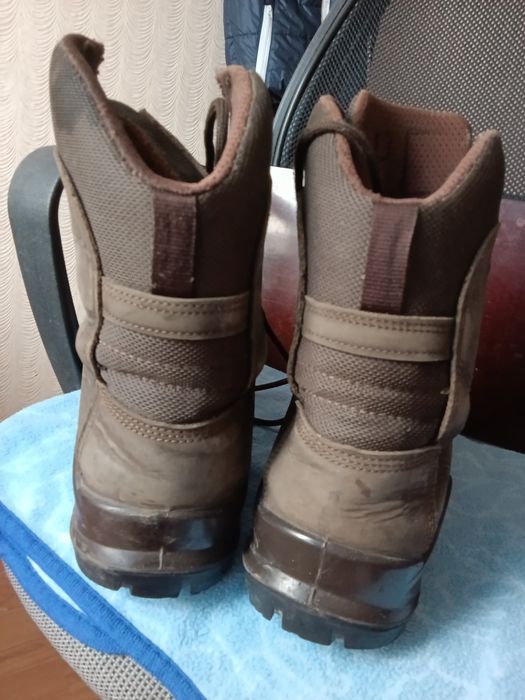 Берцы из натуральной кожи