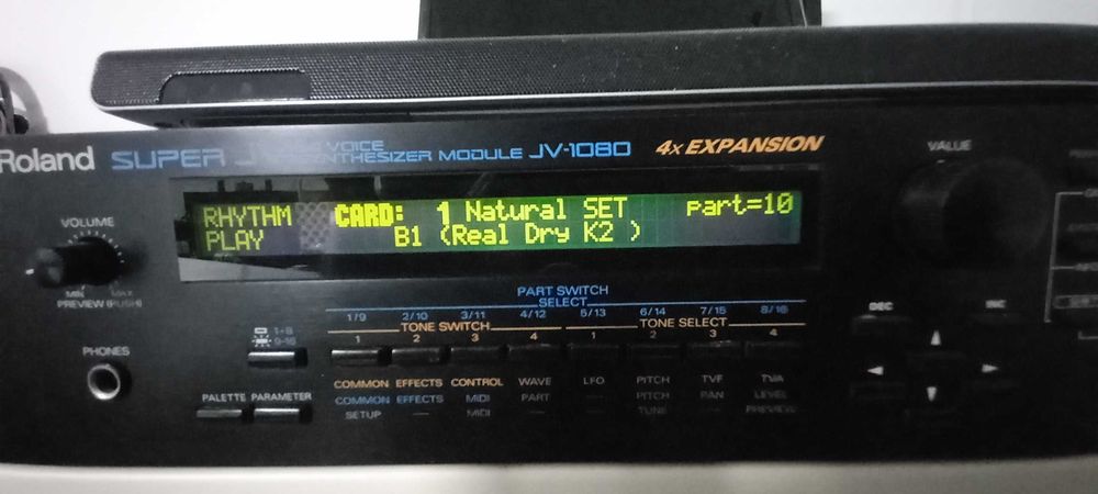 Roland JV1080 + bass and drums