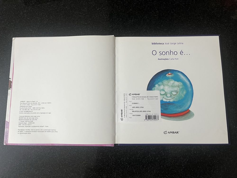 Livro “O sonho é…”