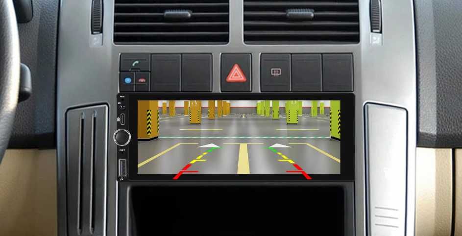 Rádio Android Auto Carplay HD 1 din Universal  Bluetooth