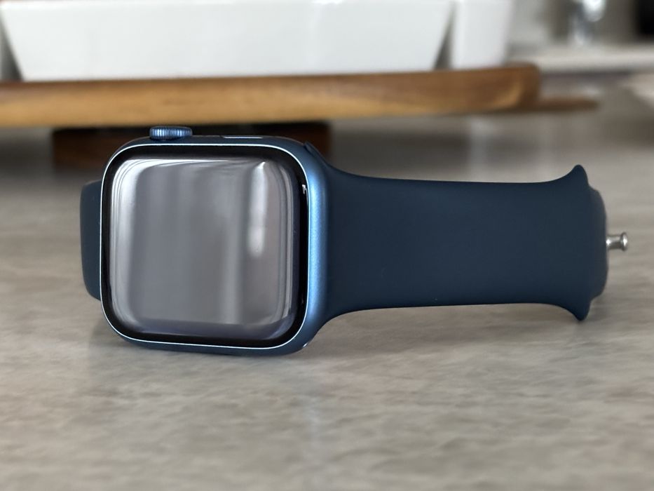Apple Watch seria 7 rozmiar 45 mm Blue Cellular