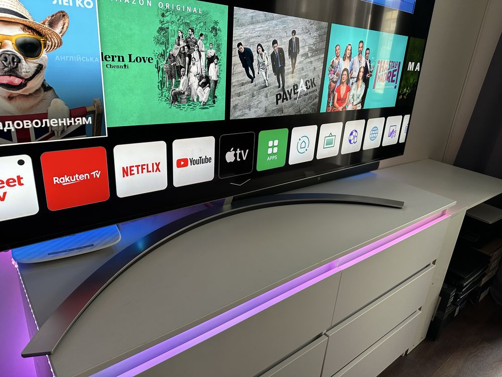 Телевизор 86" QNED MiniLED 8K LG 86QNED99