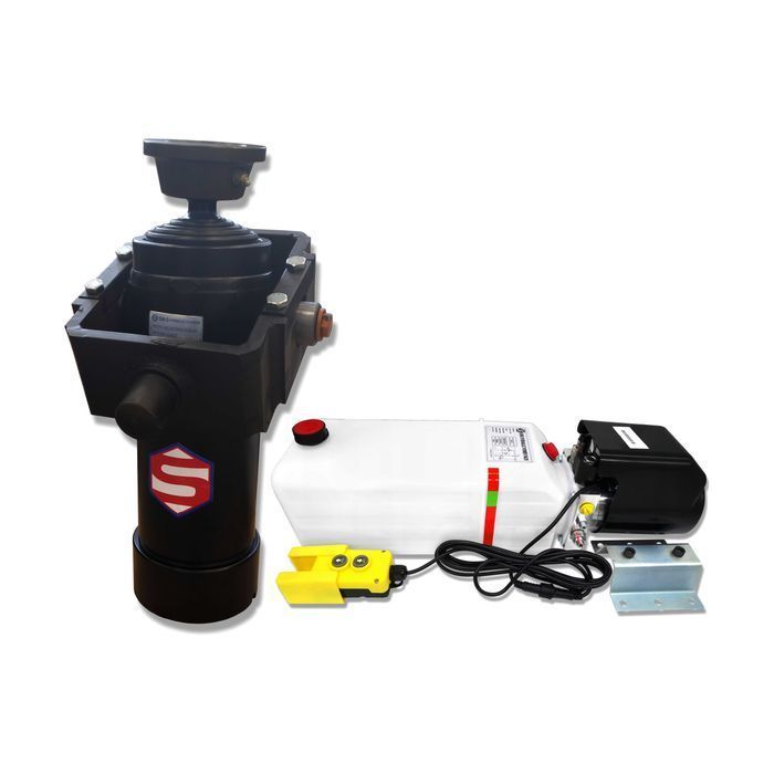 SIŁOWNIK HYDR. z Kołyską Skok 1432 Agregat 24V 2,0kW 2,6cm3 11L [7576]