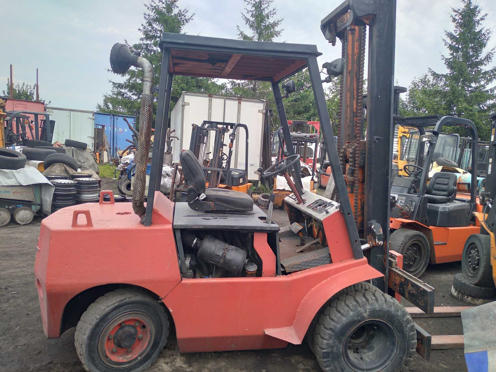 wózek widłowy Still, silnik diesel Deutz, 4 tony