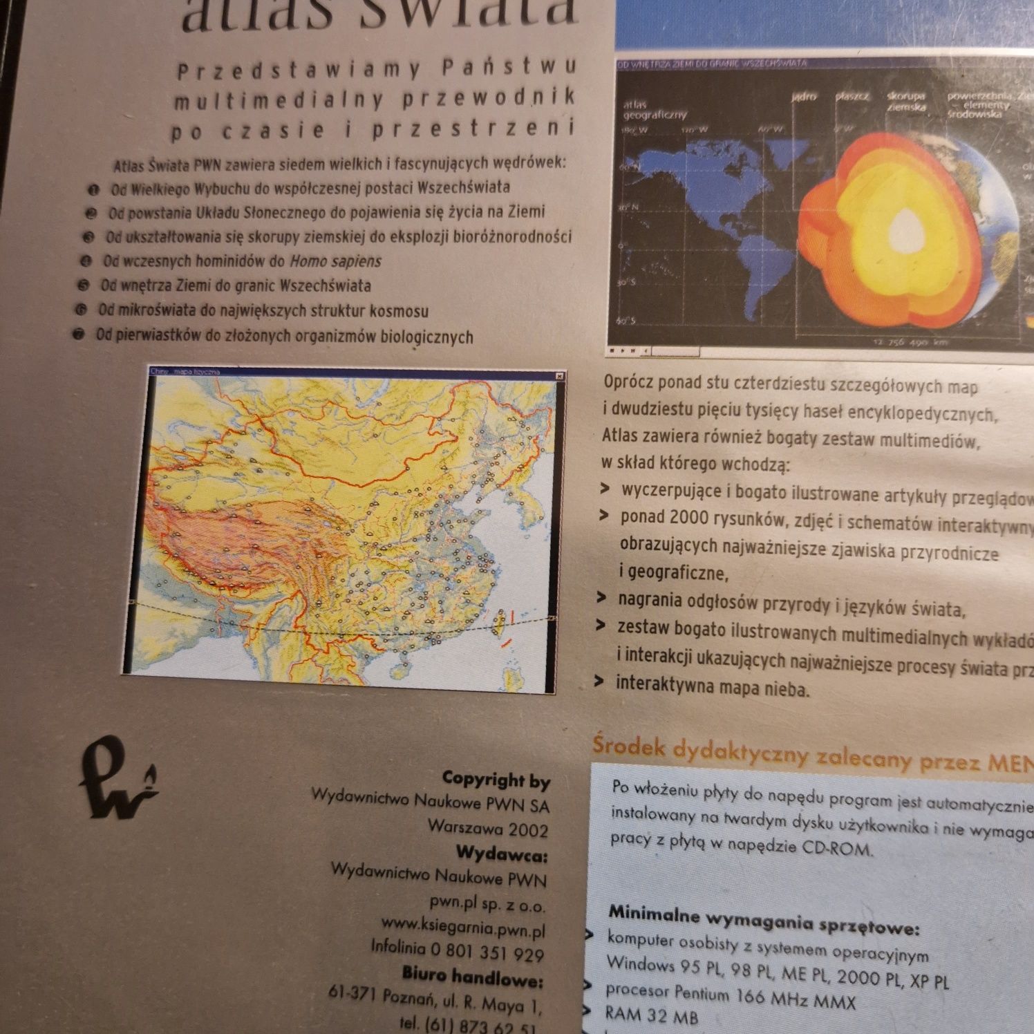Cd multimedialny atlas świata, historyczny