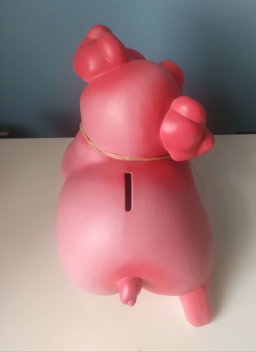 Duża ogromna skarbonka świnka