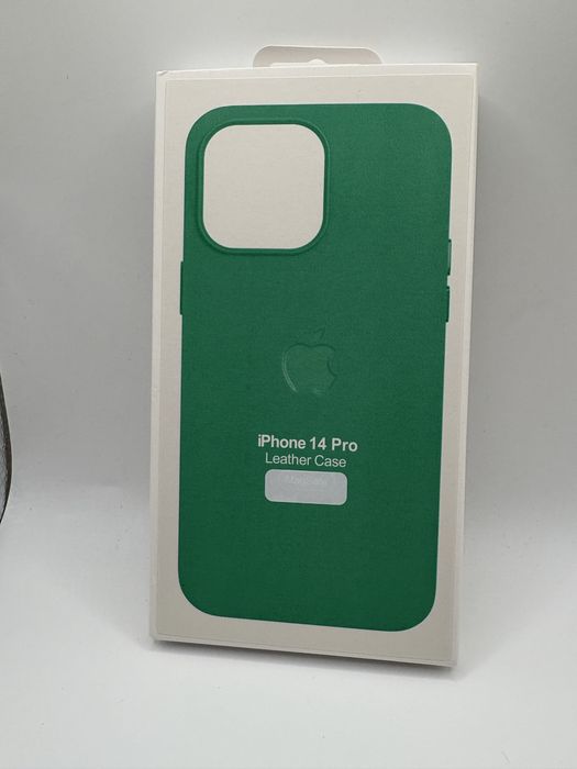 Накладка чохол Leather Case MagSafe для iPhone 14 Pro