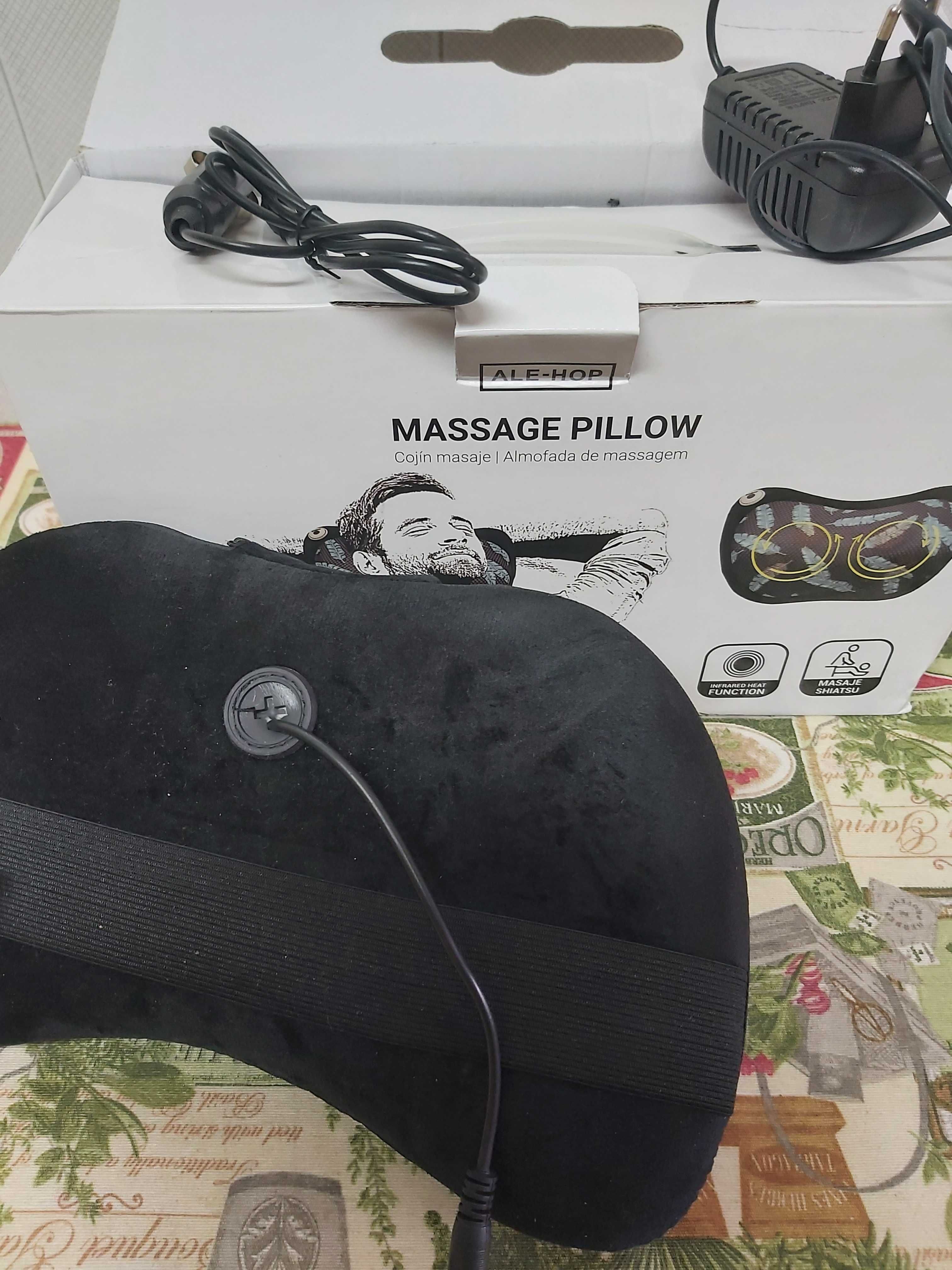 Almofada de massagens com aquecimento
