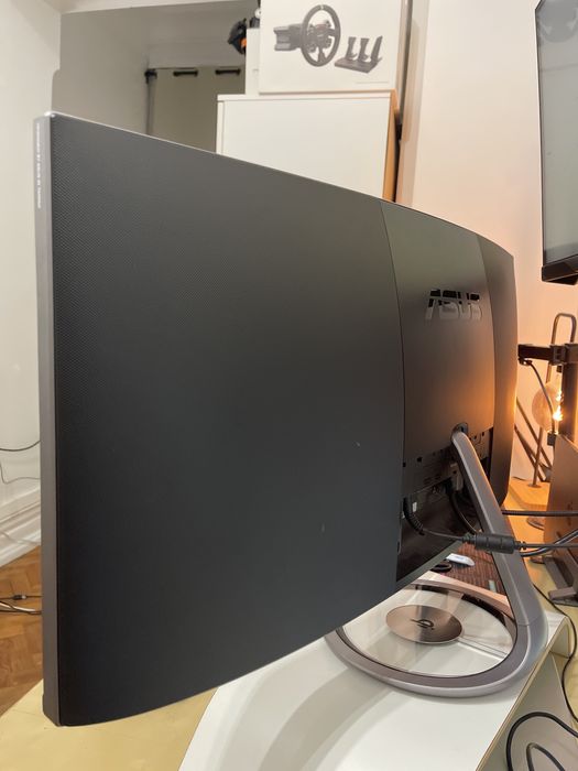 Monitor Curvo Asus MX34VQ 34” UltraWide Quad HD — Som Harman Kardon