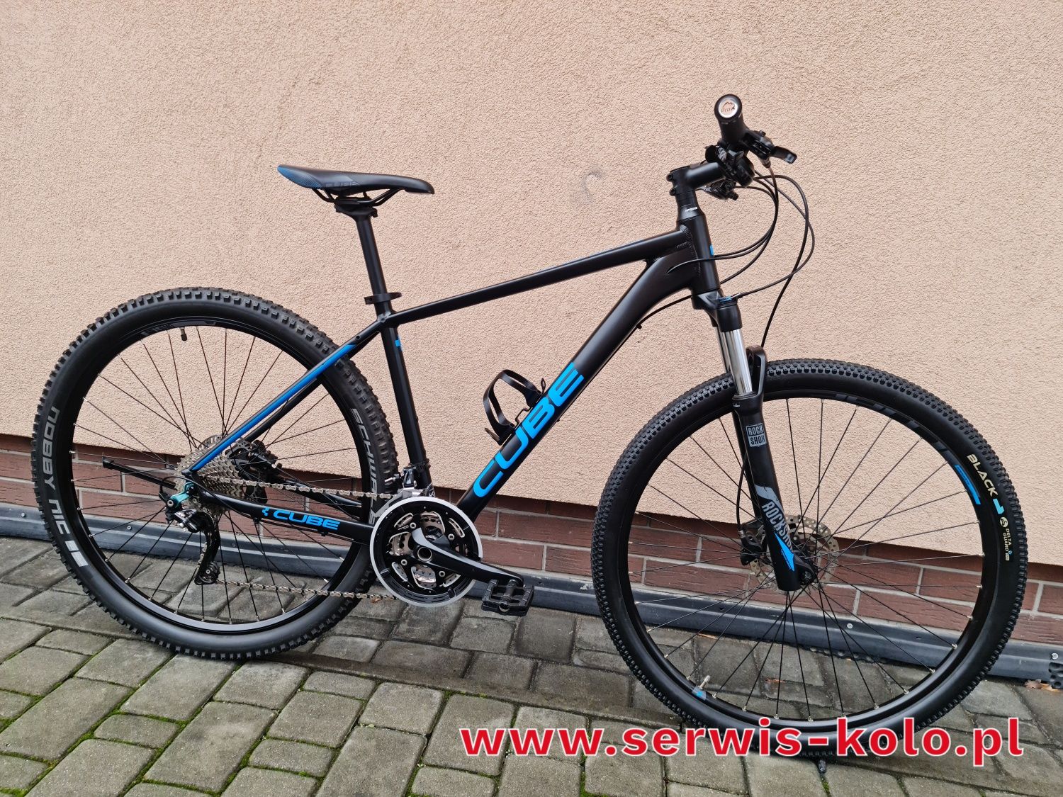 Rower górski MTB CUBE koła 29 SHIMANO DEORE XT ROCKSHOX okazja alu