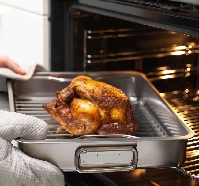 Поддон Подставка под мясо рыбу для гриля Weber духовки копчения