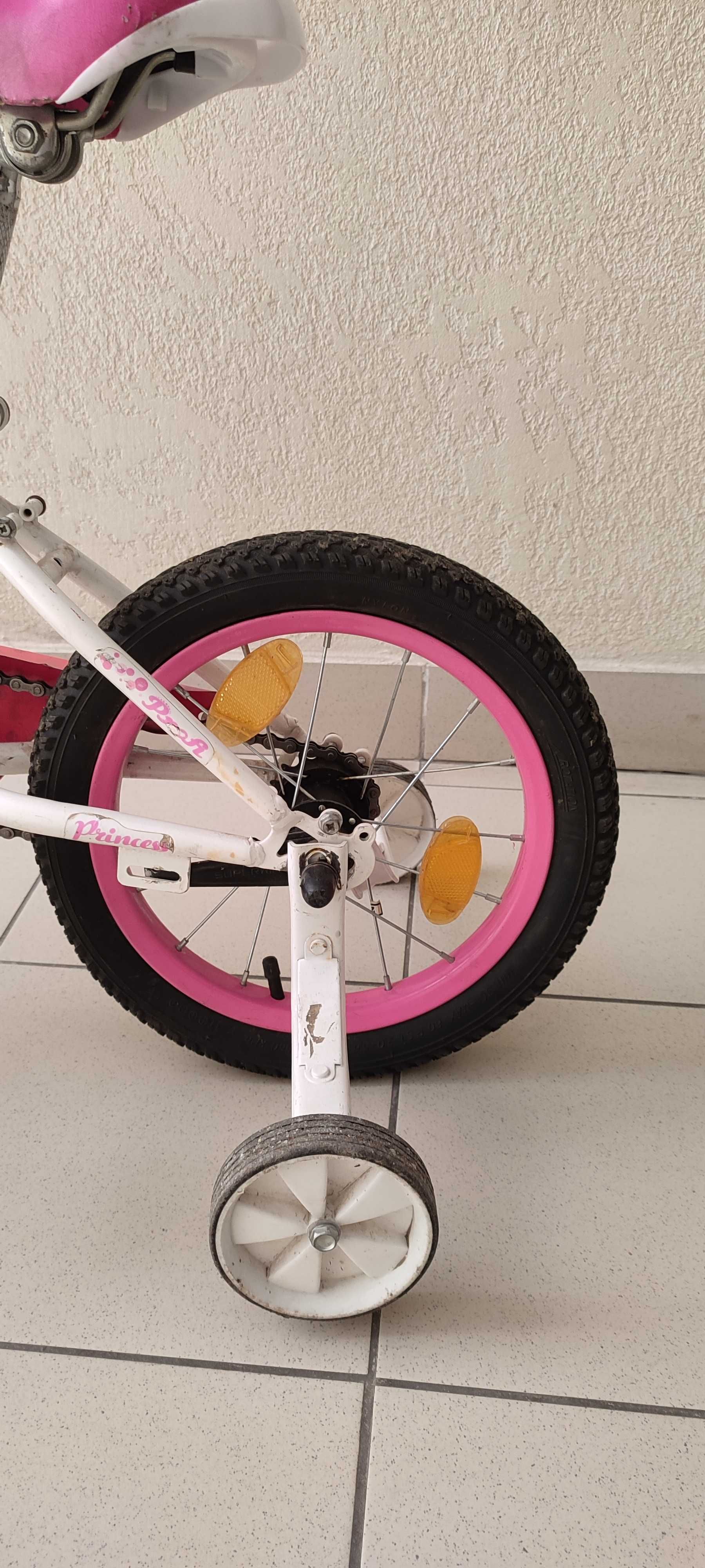 Дитячий велосипед для дівчинки Profi Prences, колеса 14