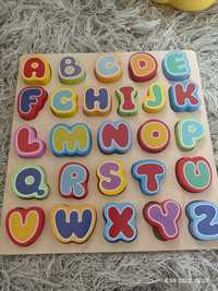 Układanka edukacyjna alfabet