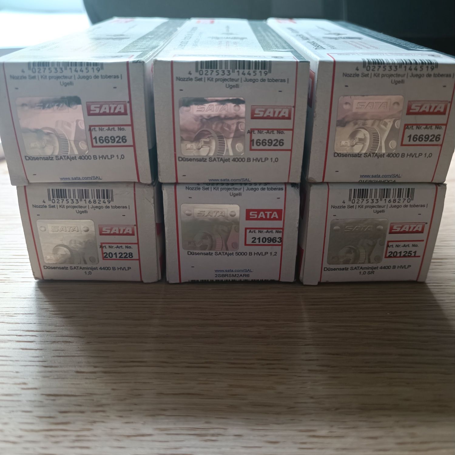 SATA MINIJET 4400B HVLP 1,0 SR - zestaw naprawczy pistolet lakierniczy