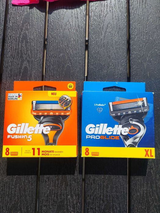 Gillette Proglide lub Fusion 8 ostrzy
