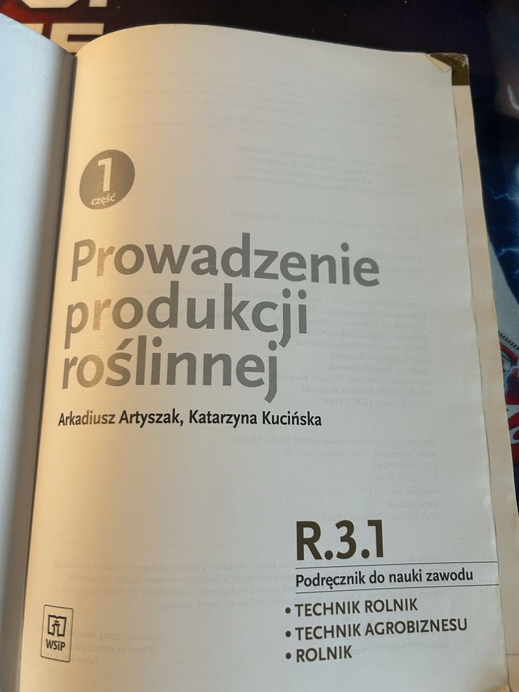 Komplet książek dla zawodu technik rolnik
