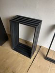 Nogi metalowe do stolu 85x60 czarne