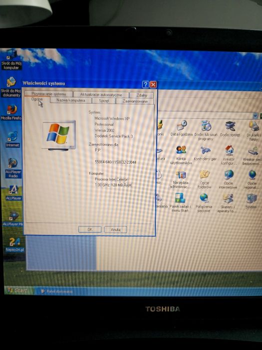 Toshiba s windows 98