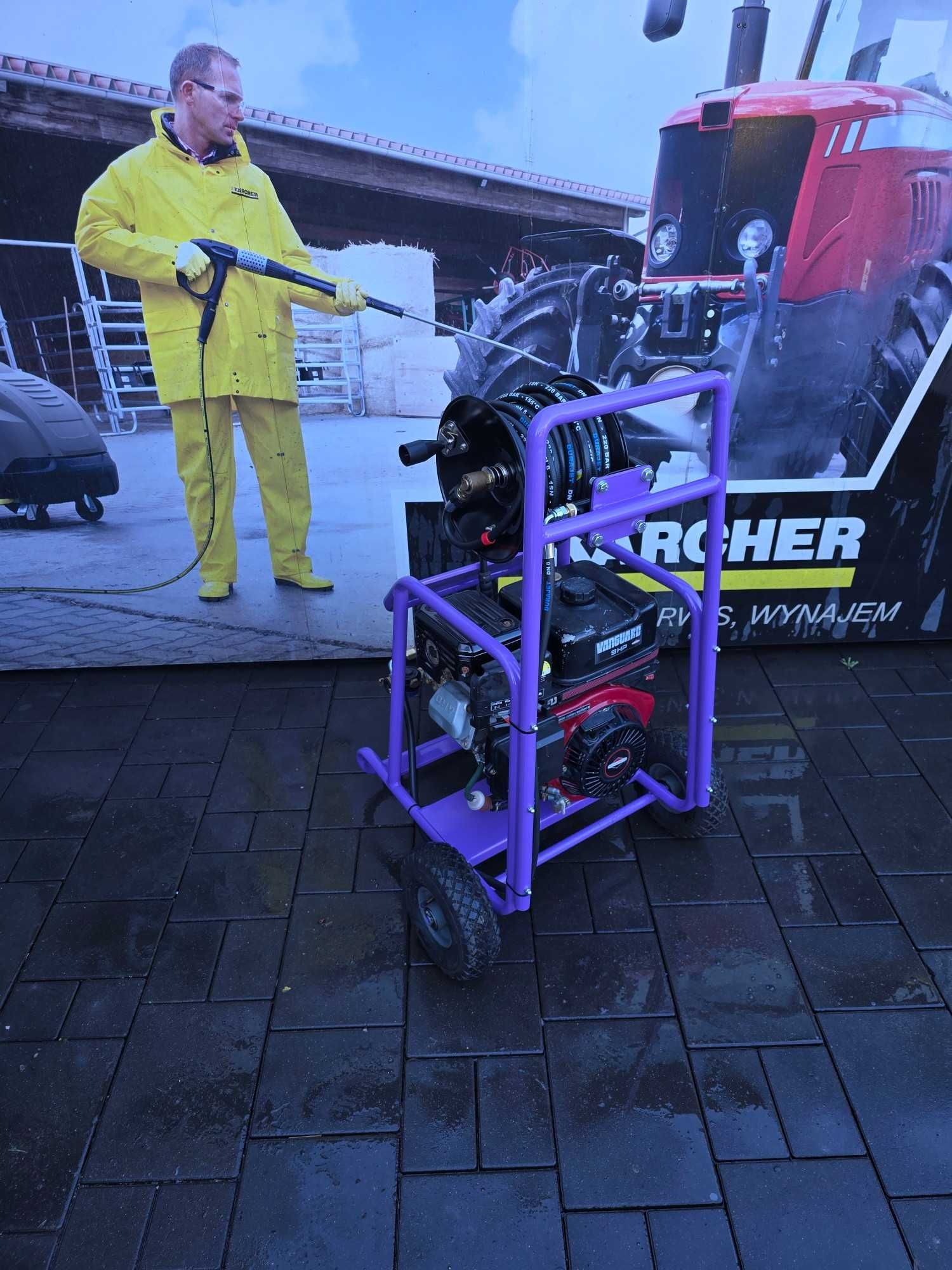 Myjka spalinowa FALCH Aqua Speed 650B Nowa Pompa  Oertzen,Karcher, R3B