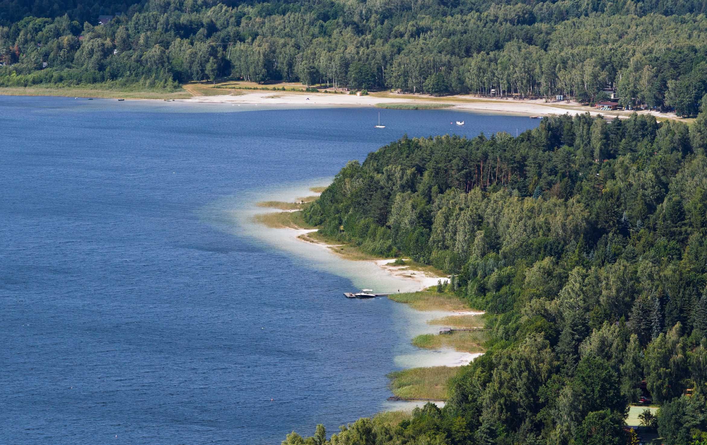 Działka jezioro Piaseczno