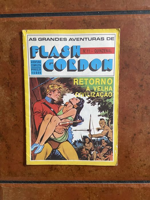Revistas Flash Gordon – fascículos antigos (1988)