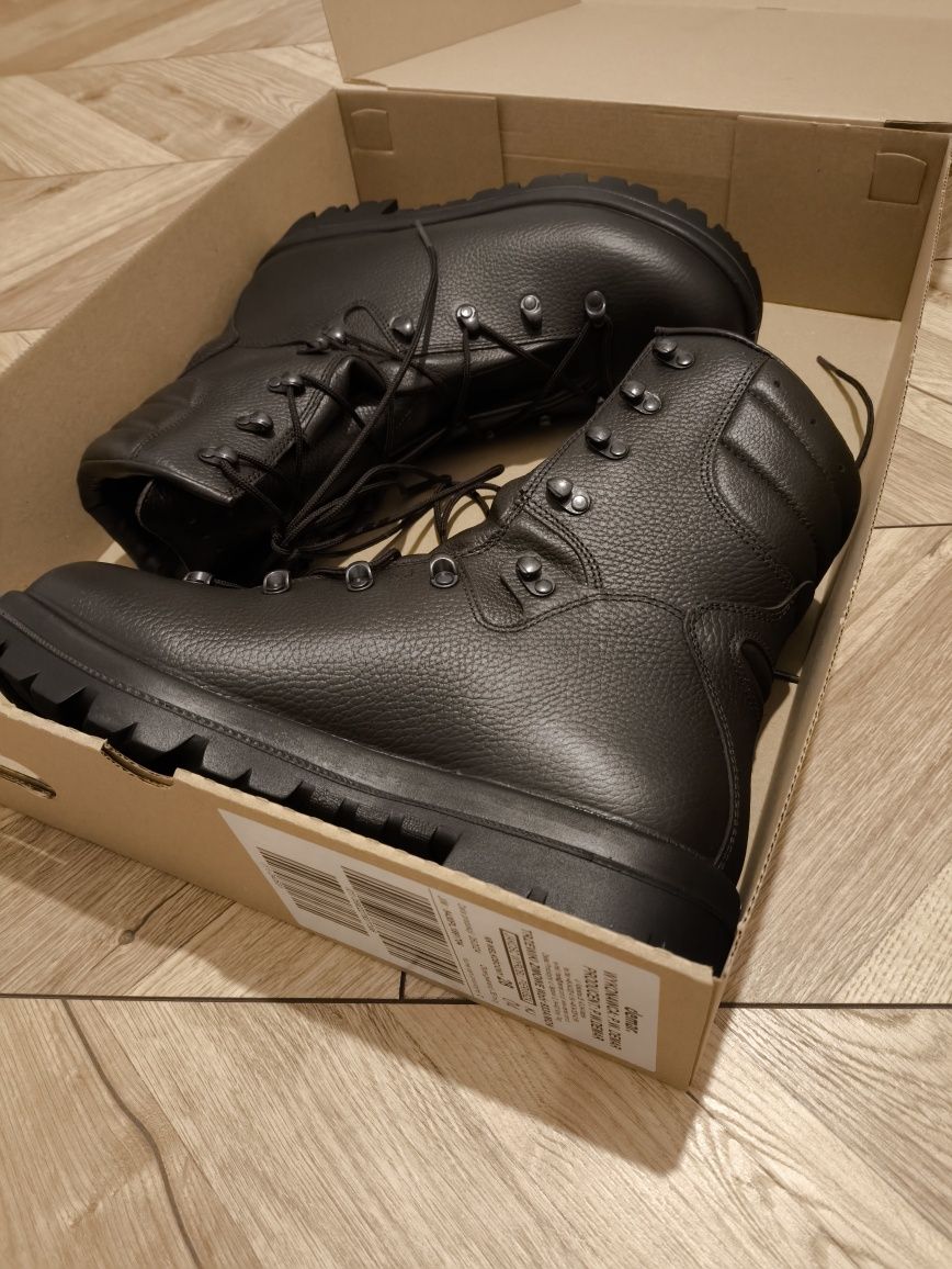 Buty zimowe brązowe DEMAR 933A wojskowe rozmiar 28cm (44)