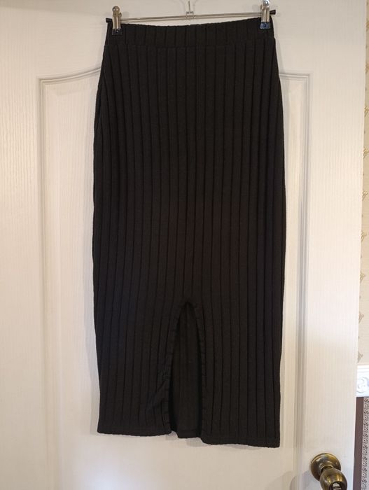 Черная юбка футляр макси 46-48 укр.размер, Shein, Великобритания