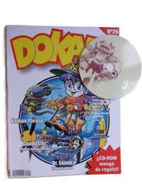 Revistas de manga Dokan com CD