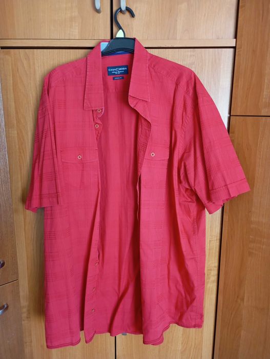 Koszula męska z krótkim rękawem XXL