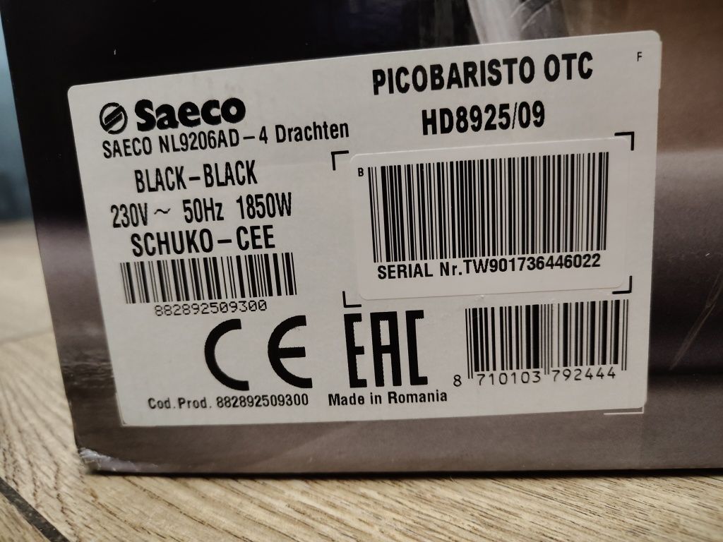 Ekspres do kawy Saeco Picobaristo
