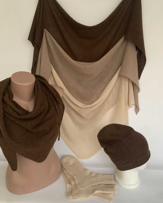 Шапка кашемір 100% біні унісекс кашемировая чоловіча жіноча дитяча